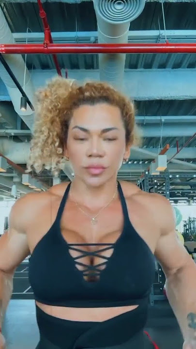 She is Mass Monster || Female Fitness Motivation #shorts #bodybuilding #fitness #gym #muscle