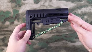 Плетение паракорда на приклад TBS Compact от DLG Tactical