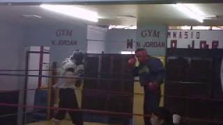 Caro vs De los Santos. Sparring 13/11/2012