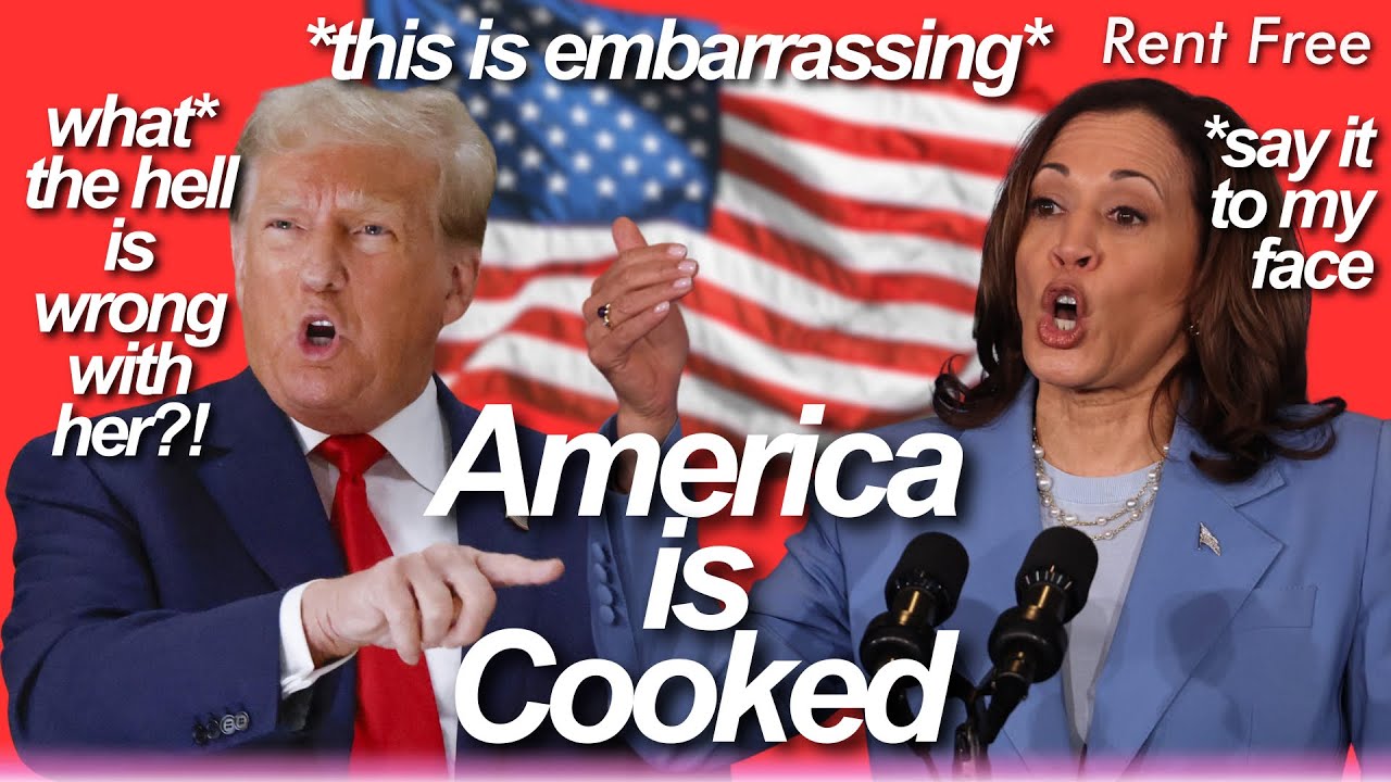 donald trump and kamala harris goofiest moments before the 2024 US ...