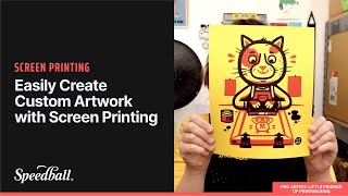 Easily Create Custom Artwork with Screen Printing