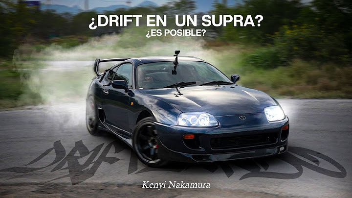DRIFTEANDO EL SUPRA  ( ¿Puede driftear? )  | Kenyi Nakamura