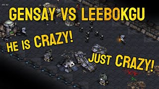 Gensay vs Leebokgu! Crazy man does crazy build against one of the best players in fastest! Part one.