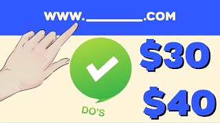 Get Paid $40 By Clicking A Link (FAST AND FREE) | Make Money Online 2021