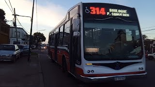 Lineas 314 Y 338 (Ints 52 Y 78) Modelo NuovoBus Citta (OH1621L-SB Y OF1721)