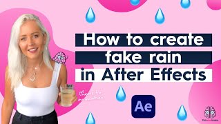 How to make fake rain in After Effects