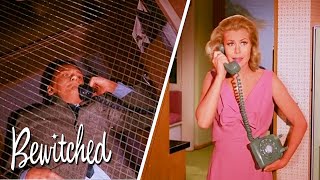 Samantha Can't Tell Her Dad The Truth | Bewitched