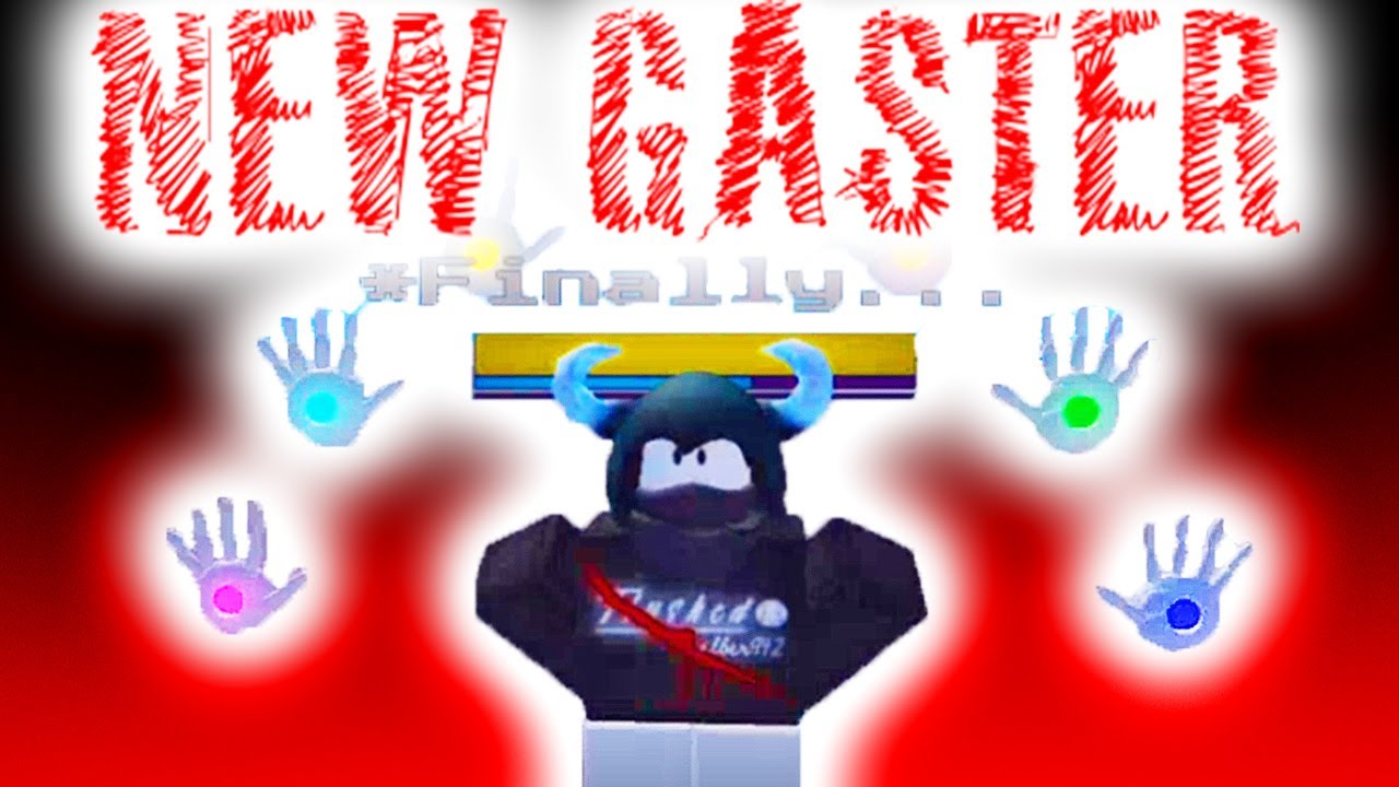 So I Tried Out The New Gaster - showcase asriel roblox soul shatter youtube