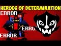 Undertale файтинг - Heroes of Determination | Error Sans