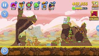 Angry Birds Friends Level 7 Tournament 1640 Three Stars No Power-Up Walkthrough 2025-11-01