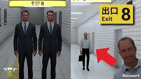 Stuck in an ENDLESS LOOP!!!! - The Exit 8 VR 