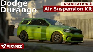 Vicrez Performance Air Ride Suspension Kit w/ Management vzp102154 | Dodge Durango | Installation