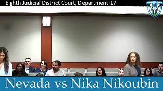 The State of Nevada vs Nika Nikoubin August 10 2026