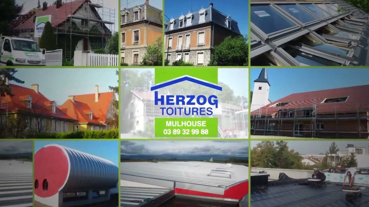 Herzog Toitures Mulhouse Haut Rhin 68 Couverture étanchéité Zinguerie