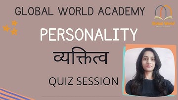 व्यक्तित्व  PESRONALITY - TOP 30 PYQs -  #MPTET #UPTET #UTET- #CTET