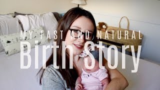 My FAST and NATURAL Birth Story || LoeppkysLife