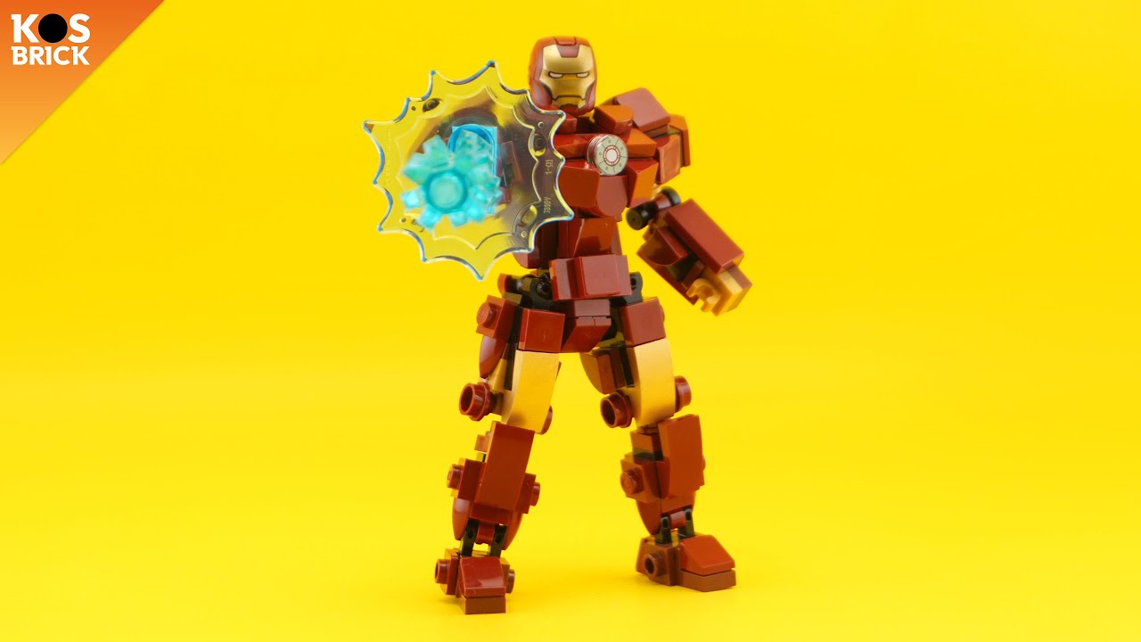 Lego Iron Man Mark 3 - Part 10 (Tutorial) - Youtube