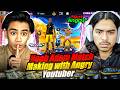 NOOB ADAM MATCH MAKING PRANK || STREAMER GOT ANGRY #thestar #freefire #prank