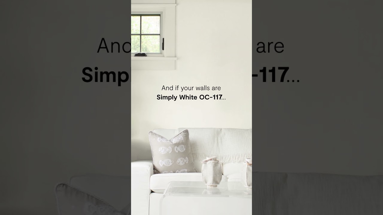 Popular Trim Color Pairings from Benjamin Moore