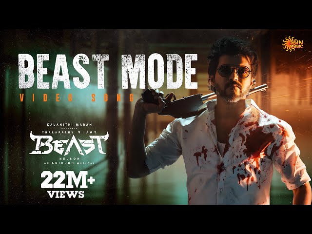Beast Mode - Video Song | Beast | Thalapathy Vijay | Nelson | Anirudh | Sun Music class=