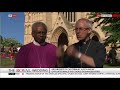 Bishop Michael Curry discusses his royal wedding sermon with the Archbishop of Canterbury.