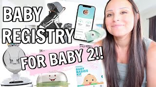 WHAT'S ON MY BABY REGISTRY FOR BABY #2 ...THINGS I WISH I'D PURCHASED FOR OUR FIRST BABY screenshot 5