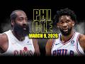 Cleveland Cavaliers Vs Philadelphia 76ers Full Game Highlights March 9 2026 NBA Season