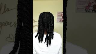 twistout Loading #naturalhair #naturalhairstyles #lengthretention #minitwists
