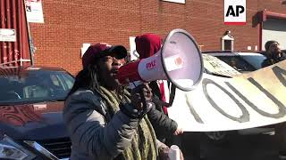 Protest outside NYC jail after outage