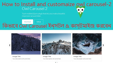 Step-by-Step Guide to Owning Owl Carousel: Easy Installation and Setup || How to Use Owl Carousel 2