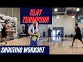 Klay thompson shooting workout in los angeles