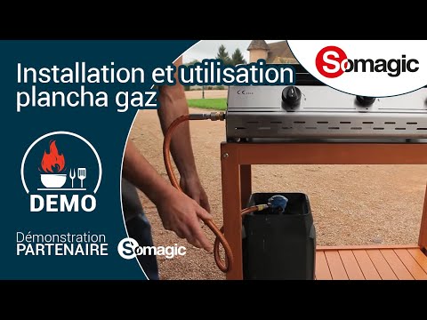 TUTO Installation et utilisation d'une plancha à gaz