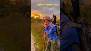 Florida python challenge, 2nd place winner 13'8" @tristatewildlifevt