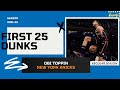 Obi Toppin&#39;s First 25 Dunks of 2021-22 NBA Season | King of NBA