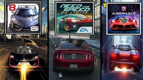 Need for Speed No Limits VS Asphalt 9 Legends VS Asphalt 8 | Which One is Better?