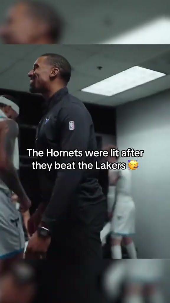 The Hornets were fired up ? (via @hornets/TT)