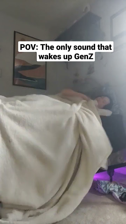 The only sound that GenZ wakes up to 🤣