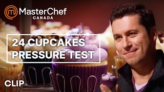 Baking 24 Cupcakes Under Pressure | MasterChef Canada | MasterChef World