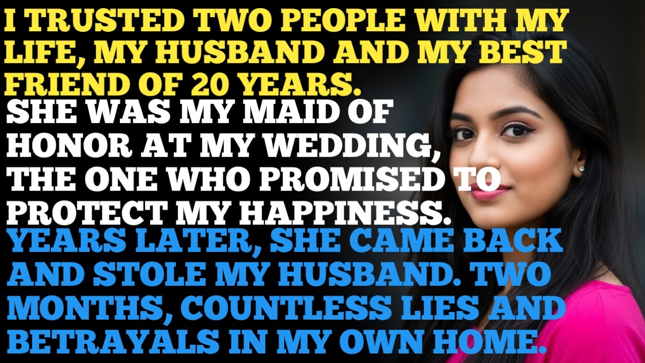 She held my hand at my wedding...Then she took my husband