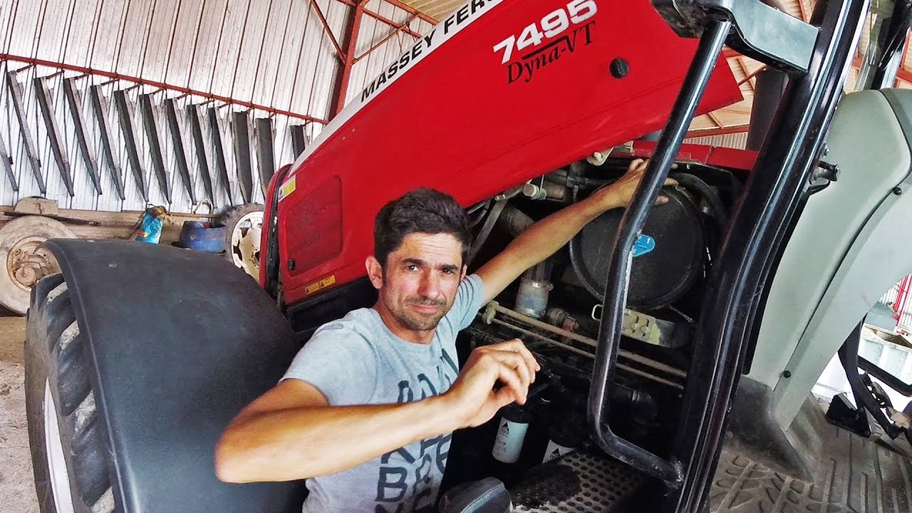 Entretien moteur des deux grands tracteurs - 2019