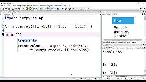 sistema de ecuaciones lineales en Python