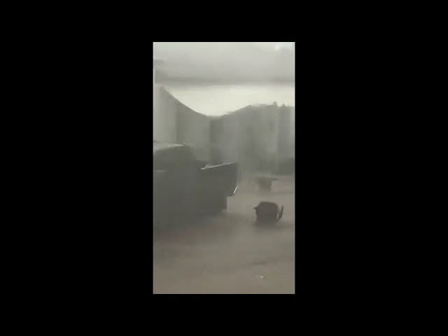 Χαλάζι και καταιγίδα στο Ζάρκο