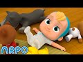 Baby Daniels First Steps! | ARPO The Robot | Funny Kids Cartoons | Kids TV Full Episodes