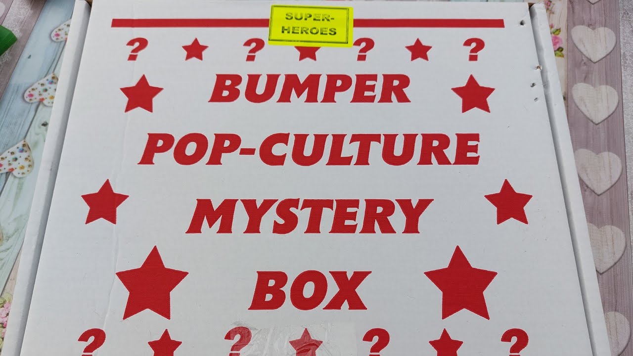 Bumper Pop Culture Mystery Box Super Heroes Edition From HMV £24.99