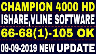 9-9-2019,Champion 4000 HD New Software 2019 ,Asiasat7 Autoroll,Intelsat 20,Sony Package,1506G,Sony