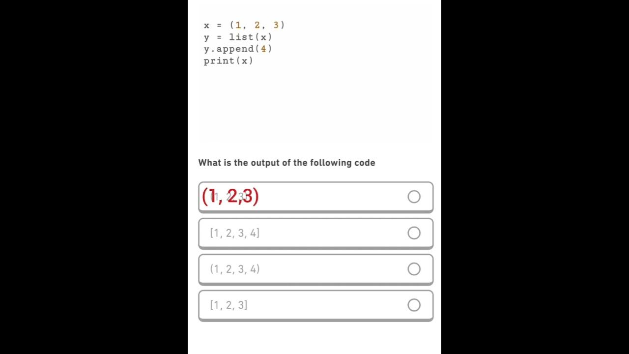 Python Knowledge Check: From Basics to Advanced || python quiz || mcqs ...