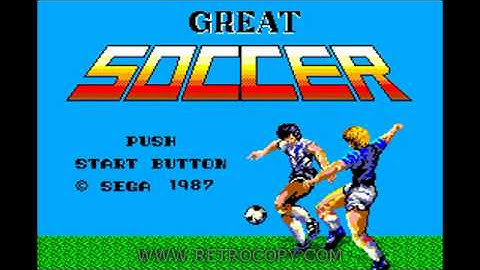 Great Soccer (Sega Master System) - RetroCopy Intro