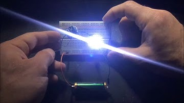 1.5v battery led light joule thief - Tutorial