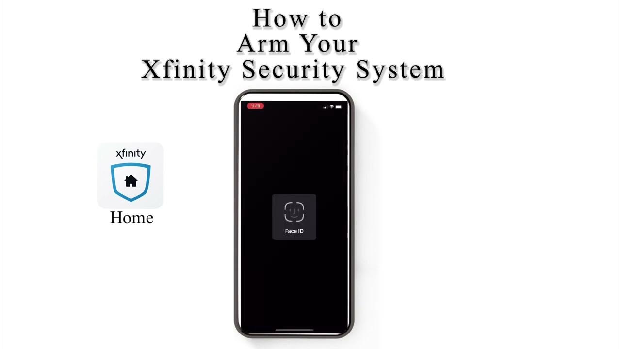 How to Arm Xfinity Security with Touchscreen and Xfinity Home App YouTube
