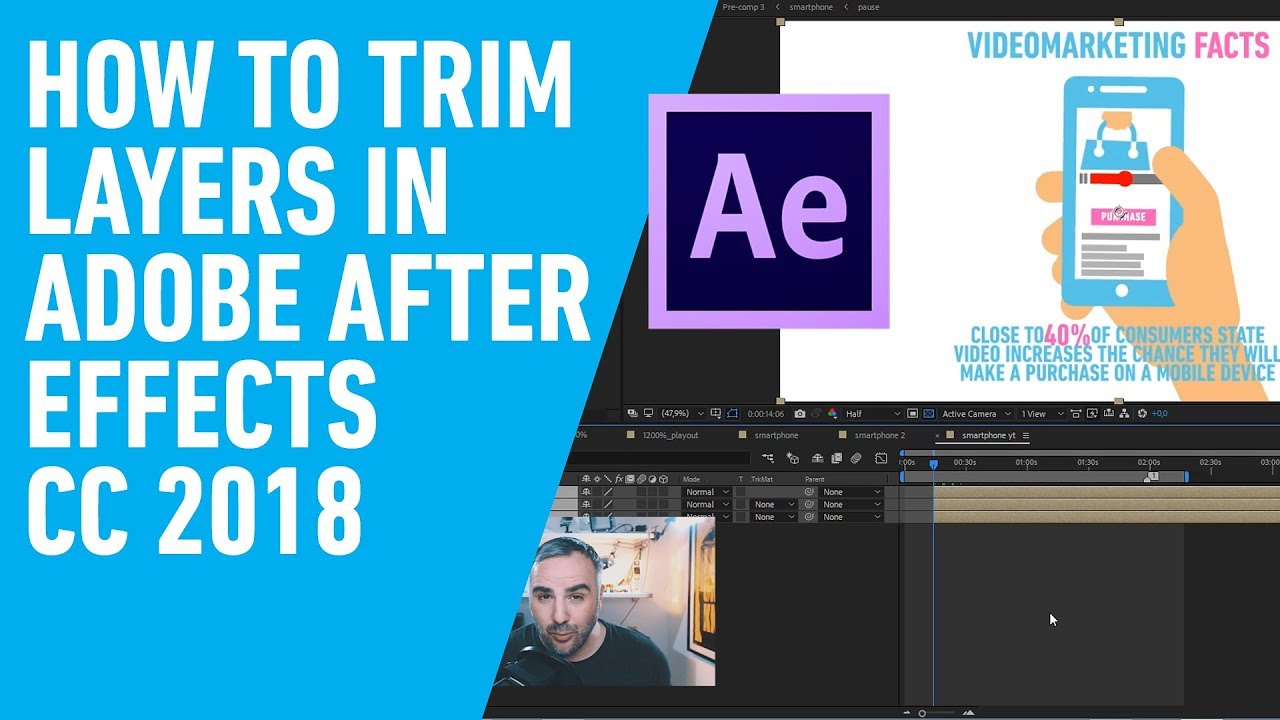 How To Trim Layers in Adobe After Effects - YouTube